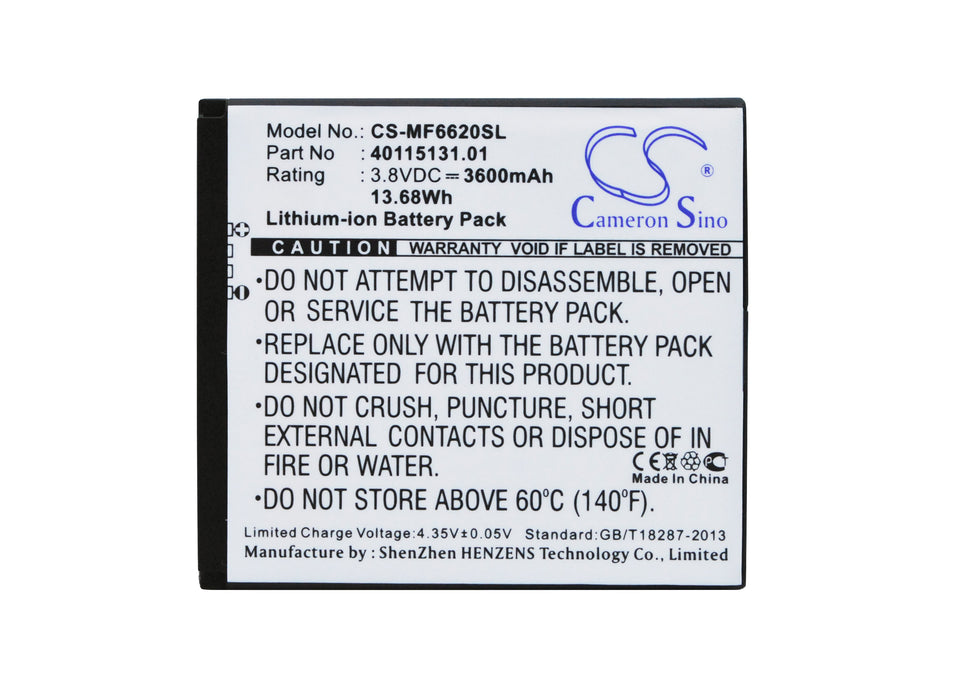 Novatel Wireless Jetpack MiFi 6620L MiFi 6620L MiFi 6630 MiFi6620L MiFi6630 Hotspot Replacement Battery-5