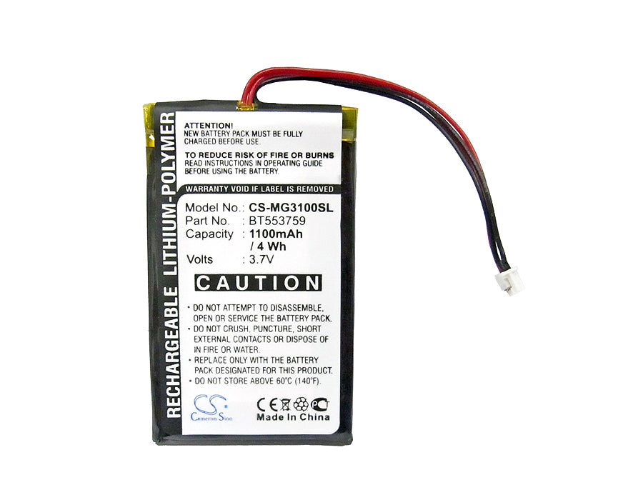 Typhoon MyGuide 3100 GPS Replacement Battery-5