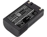 Paxar 6017 Handiprinter 6032 Pathfinder 60 3400mAh Replacement Battery-2