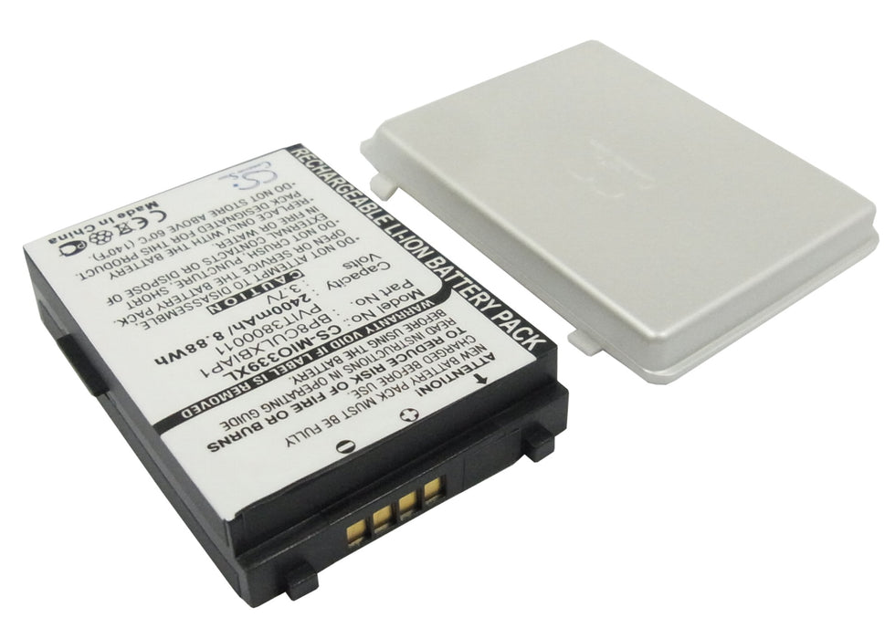 Mitac Mio 339 Mio 339BT 2400mAh PDA Replacement Battery-2