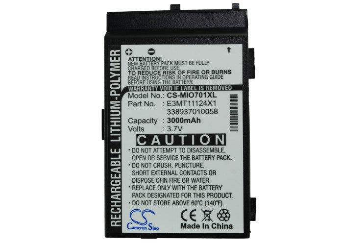 Mitac Mio A700 Mobile Phone Replacement Battery-5