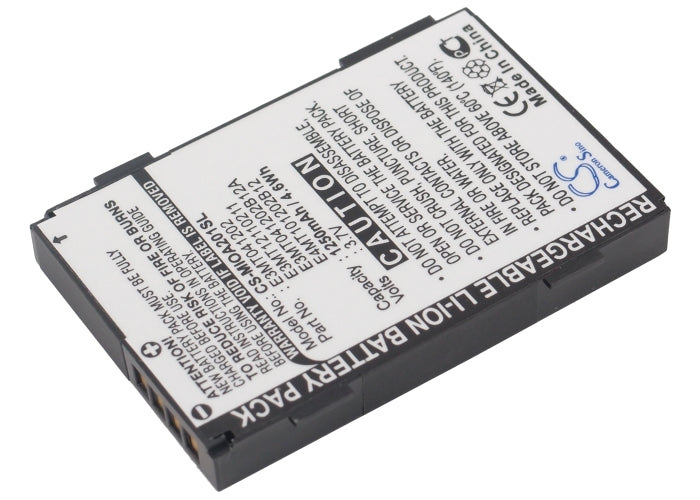 Mitac Mio 180 Mio A200 Mio A201 Mio A220 Mio P128  Replacement Battery-main