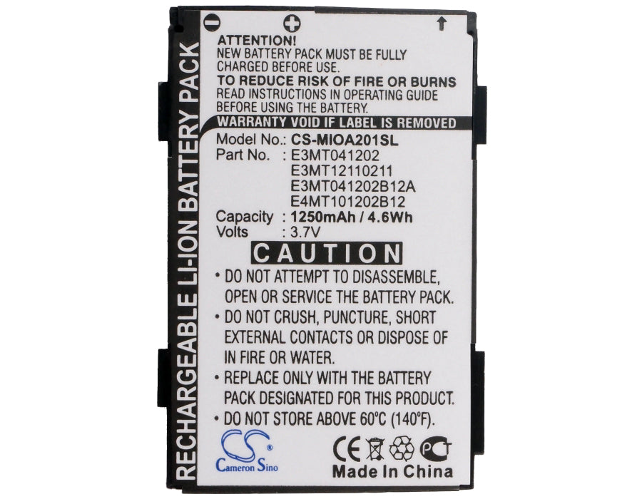 Medion MD95762 MD96700 MD96710 MDPNA 15000 Mobile Phone Replacement Battery-5