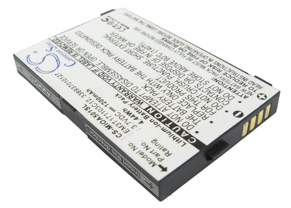 Mitac Mio A500 Mio A501 Mio A502 Mobile Phone Replacement Battery-2