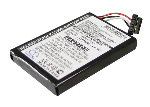 Pioneer AVIC-S1 Black GPS 1250mAh Replacement Battery-main