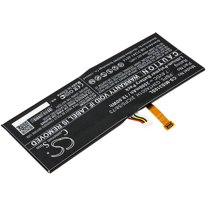 Microsoft SurfaceBook with Performance b Tablet Replacement Battery-2