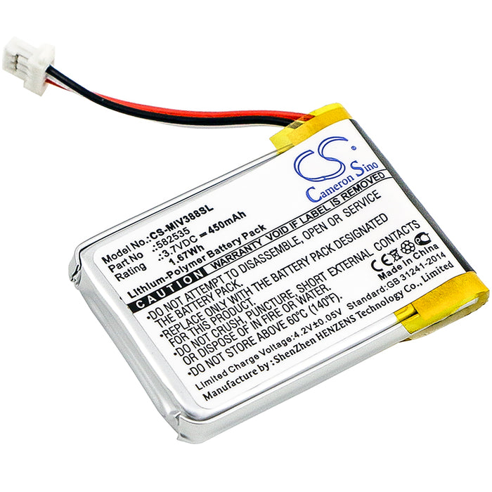 Whistler WP7 WP7 PRO SP7 GPS Replacement Battery-main