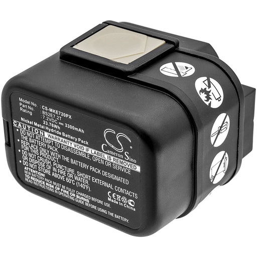 Atlas Copco PES7.2T 3300mAh Replacement Battery-main