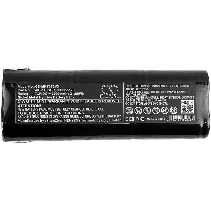 Makita 4072D 4072DW Vacuum Replacement Battery-3