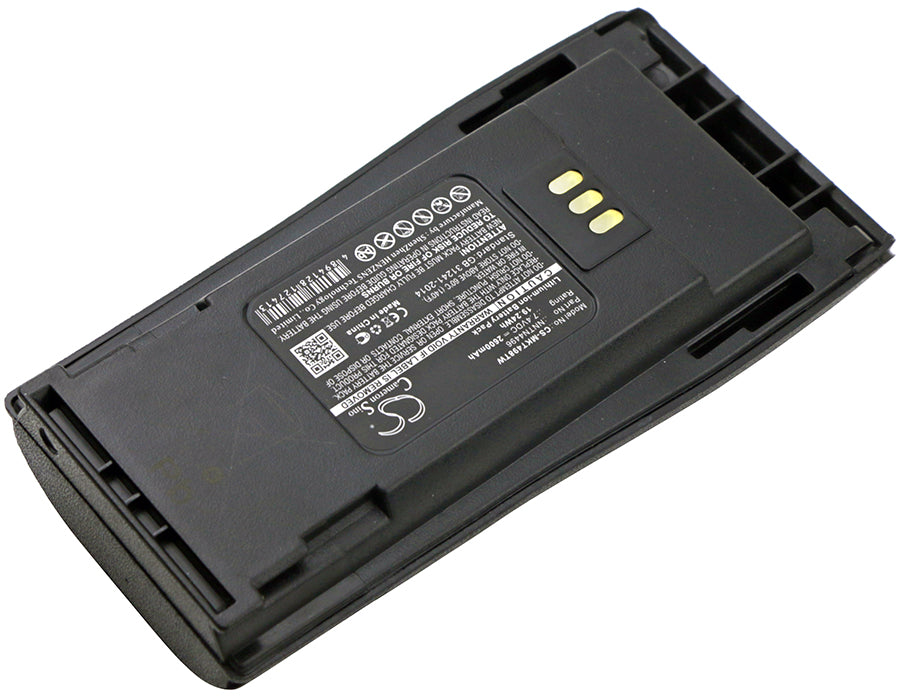 Motorola CP040 CP140 CP150 CP160 CP170 CP180 CP200 CP200D CP200XLS CP250 CP340 CP360 CP380 EP450 GP3188 GP36 2600mAh Two Way Radio Replacement Battery-2