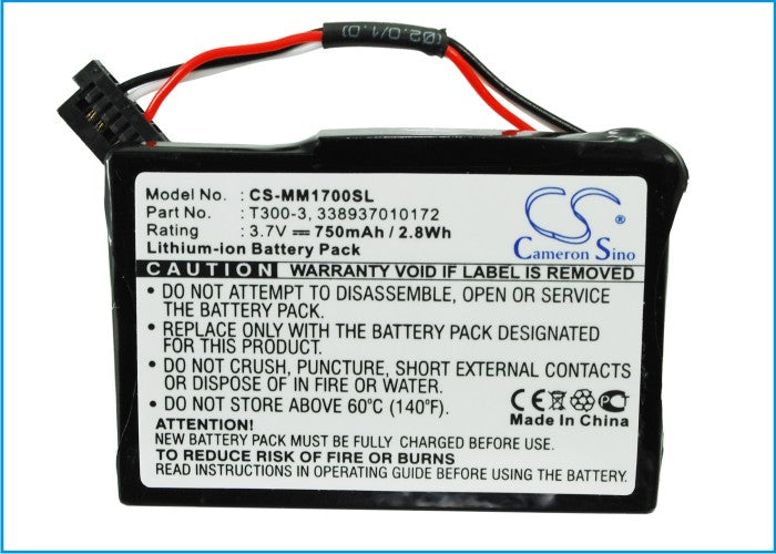 Magellan Maestro 1700 GPS Replacement Battery-5