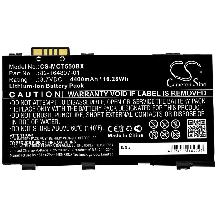 Symbol MC36 4400mAh Replacement Battery-5