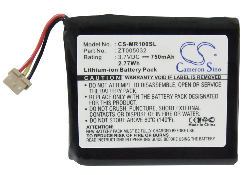 Olympus mrobe MR-100 Media Player Replacement Battery-5