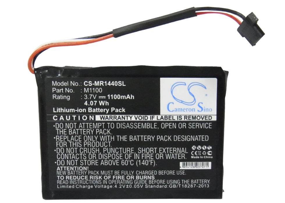 Magellan RoadMate 1440 GPS Replacement Battery-5