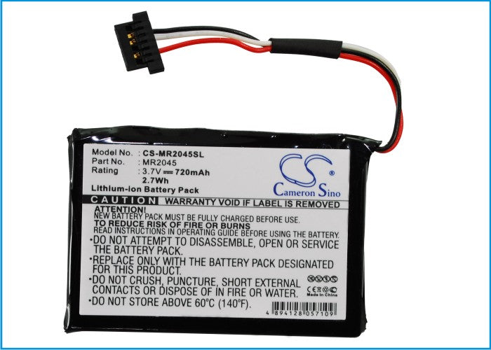 Magellan RoadMate 2045 RoadMate 2045T-LM RoadMate 2055 RoadMate 2055T-LM RoadMate 2120T RoadMate 2120T-LM RoadMate 2136T-LM Ro GPS Replacement Battery-5