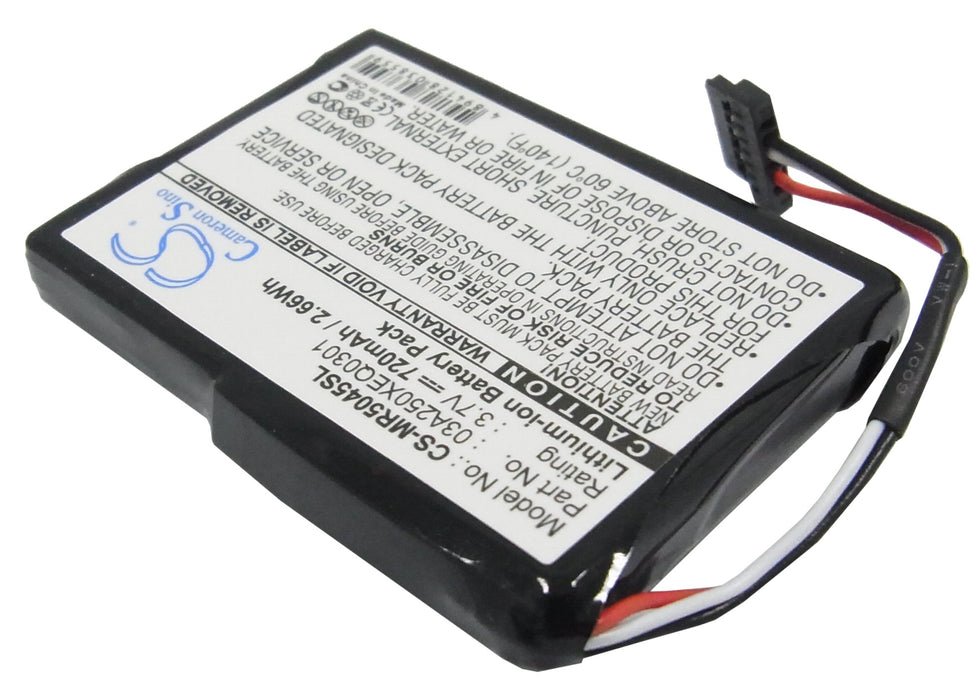 Magellan RoadMate 5045 RoadMate 5045LM RoadMate 5045-LM 720mAh GPS Replacement Battery-2