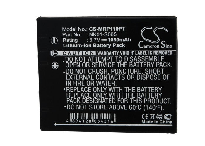 3M MPro 110 Micro Projector Projector Replacement Battery-5