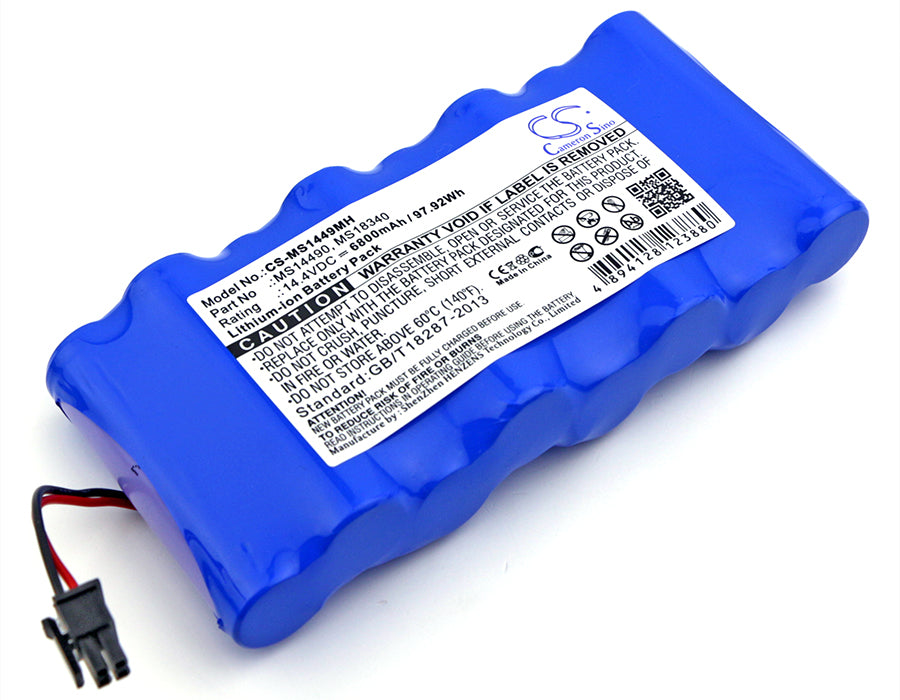 Critikon Systems Dinamap Plus 8710 Dinamap 6800mAh Replacement Battery-main