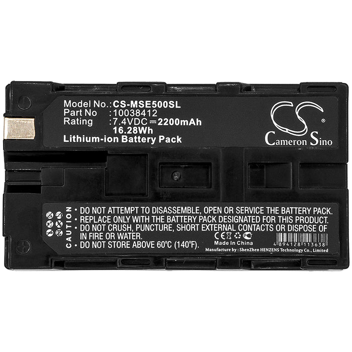 MSA Evolution 5000 Evolution 5200 Thermal Camera Replacement Battery-3