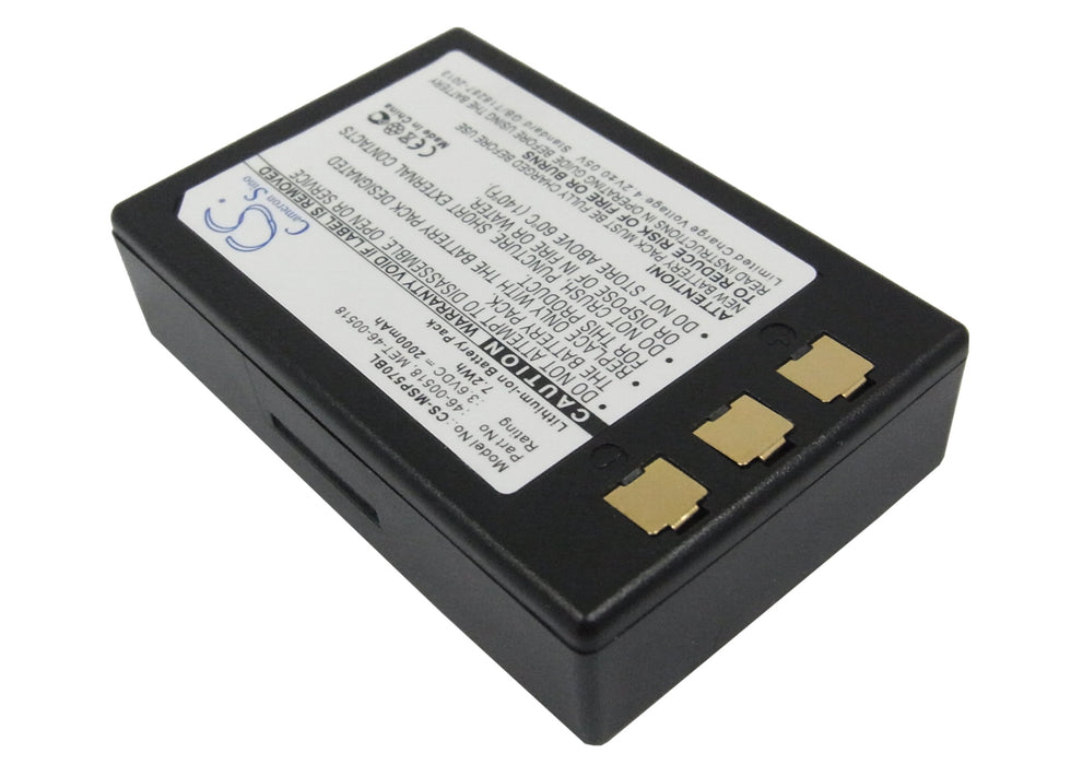 Metrologic MK5710 SP5700 Optimus PDA Replacement Battery-2