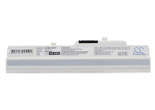 Advent 4211 4212 White 4400mAh Replacement Battery-main
