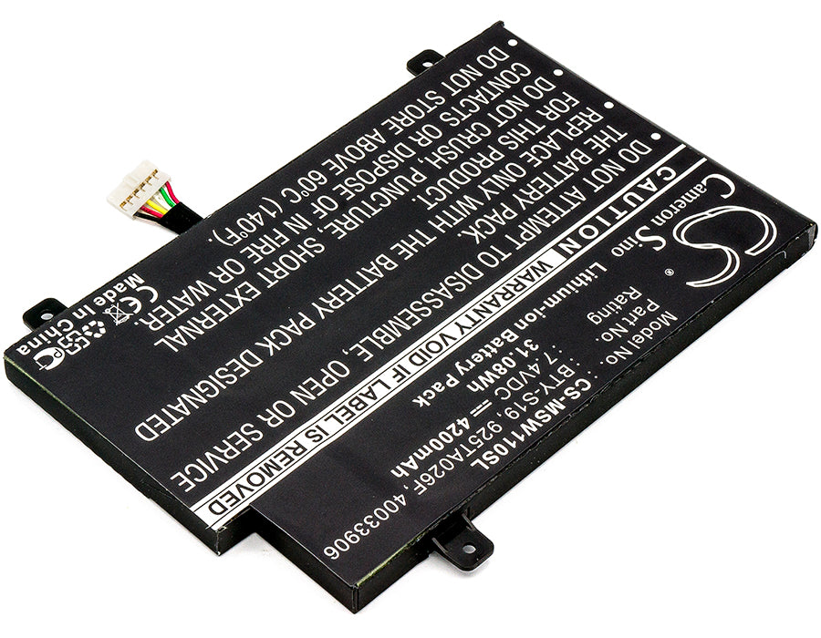 MSI Windpad 110 Windpad 110w WindPad 110W-014US Tablet Replacement Battery-2