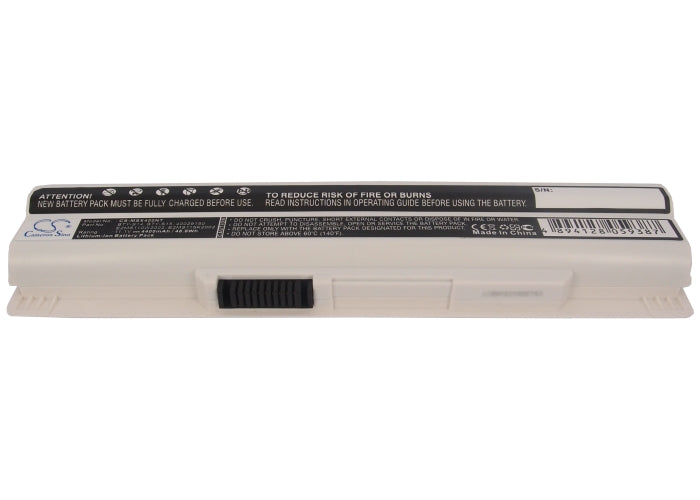 MSI CR650 CX650 FR400 FR600 FR620 FR700 FX400 FX420 FX600 FX603 FX610 FX620 FX620DX FX700 GE620  4400mAh White Laptop and Notebook Replacement Battery-5