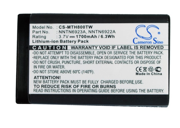 Motorola DTR410 DTR520 DTR550 DTR620 DTR650 MTH650 MTH800 Two Way Radio Replacement Battery-5