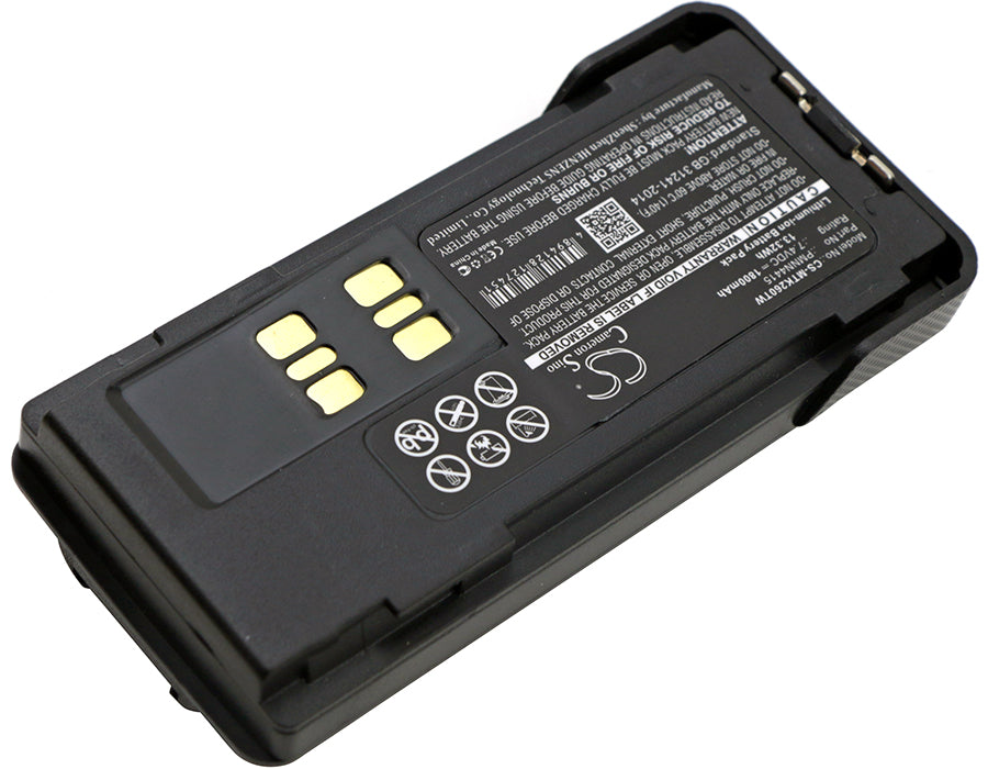 Motorola DP2400 DP-2400 DP2600 DP-2600 XIR P6600 XIR P6620 1800mAh Two Way Radio Replacement Battery-2