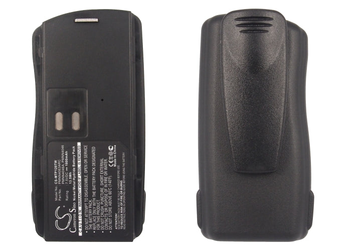 Motorola AXU4100 AXV5100 BC120 CP125 GP2000 GP2000s GP2100 P020 SP66 VL130 1800mAh Two Way Radio Replacement Battery-5