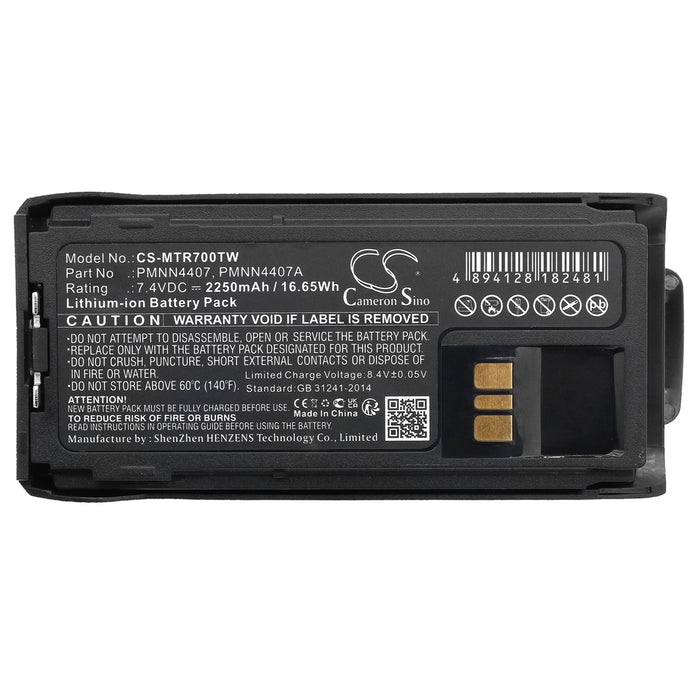 Motorola R7 Two Way Radio Replacement Battery