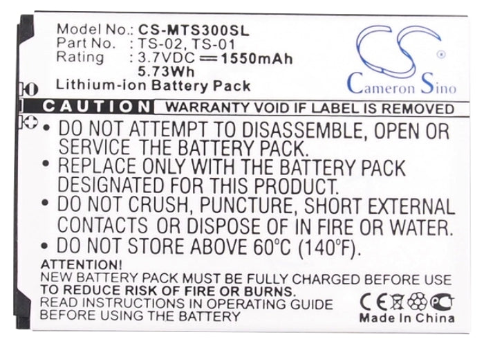 Seals IP68 Water Proof IP68 Water&amp Dush Proof TS3 T-S3 WP-TS3 Mobile Phone Replacement Battery-5