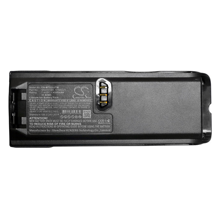 Motorola NTN8293 NTN8294 Tetra MTP200 Tetra MTP300 XTS3000 XTS3500 XTS4250 XTS5000 4300mAh Two Way Radio Replacement Battery-5