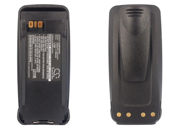 Vertex VXD720 1800mAh Two Way Radio Replacement Battery-5