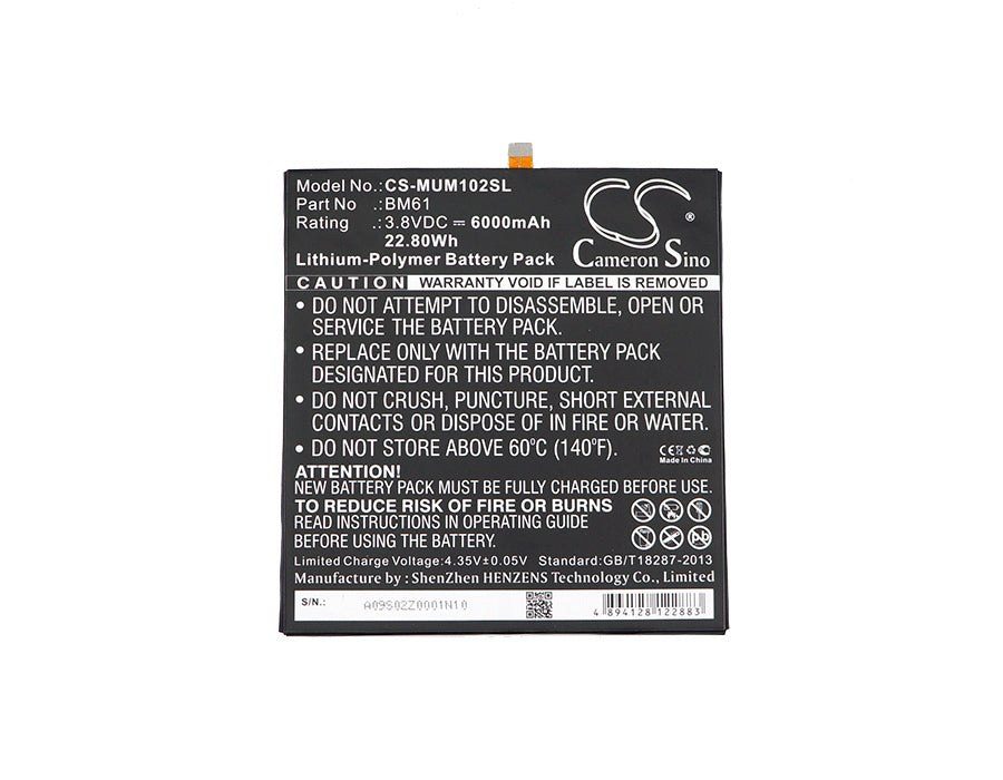 Xiaomi A2015716 GD4250 Mi Pad 2 Tablet Replacement Battery-3