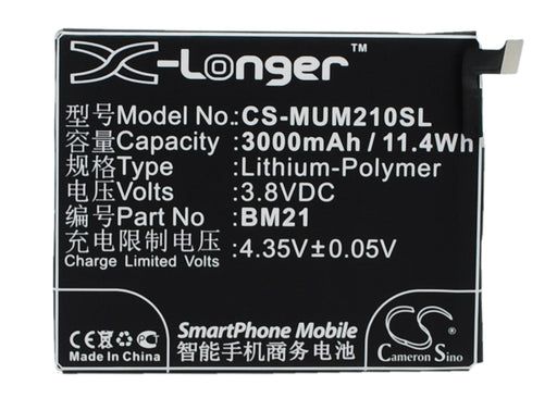 Xiaomi Libra Mi Note Replacement Battery-main