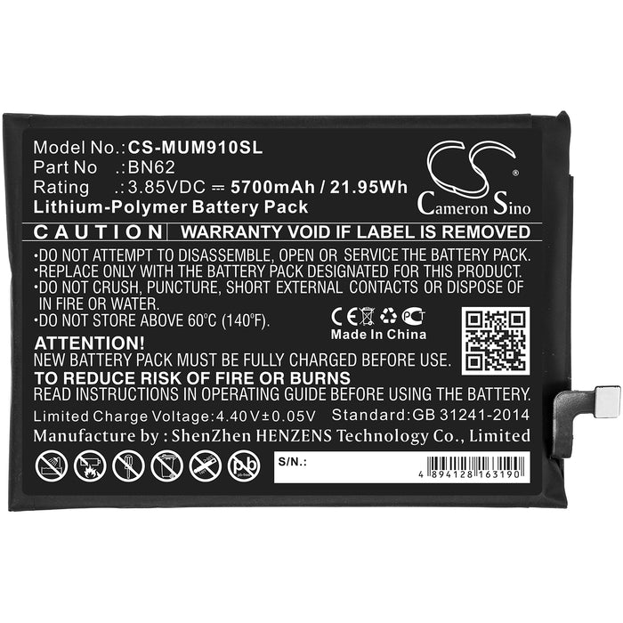 Poco M2010J19CI M3 Mobile Phone Replacement Battery-3