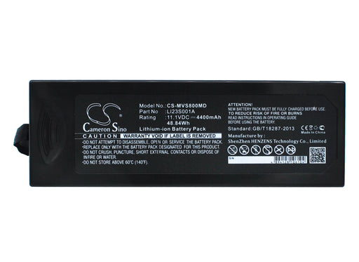 Mindray PM7000 PM8000 VS800 VS-800 WATO EX 4400mAh Replacement Battery-main