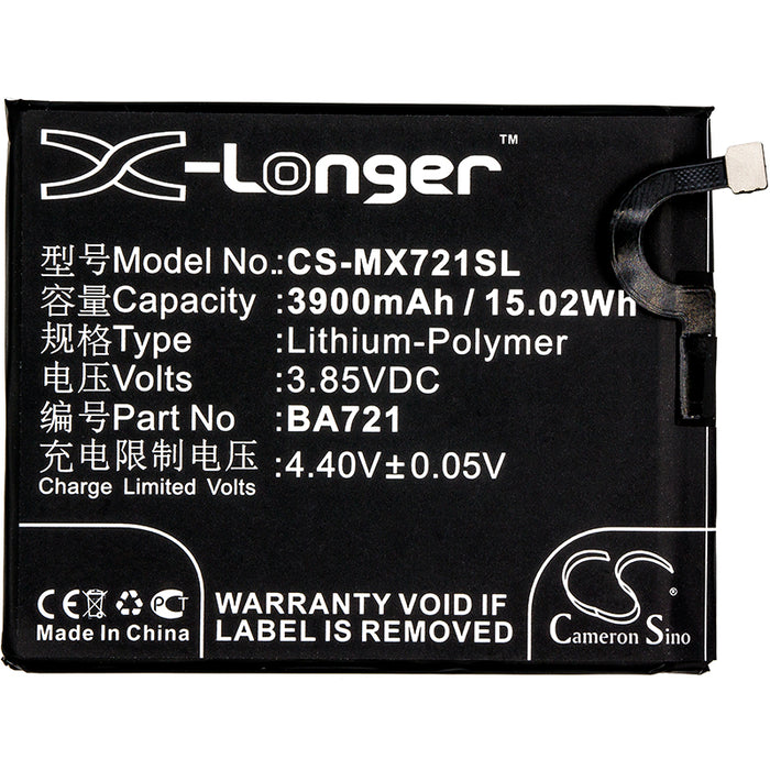 Meizu M5 Note M5 Note Global Dual SIM M5 Note Global Dual SIM TD-LTE M721C M721L M721M M721Q Mobile Phone Replacement Battery-3