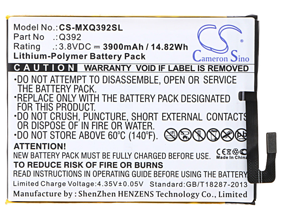 Micromax Canvas Juice 3 Q392 Mobile Phone Replacement Battery-5
