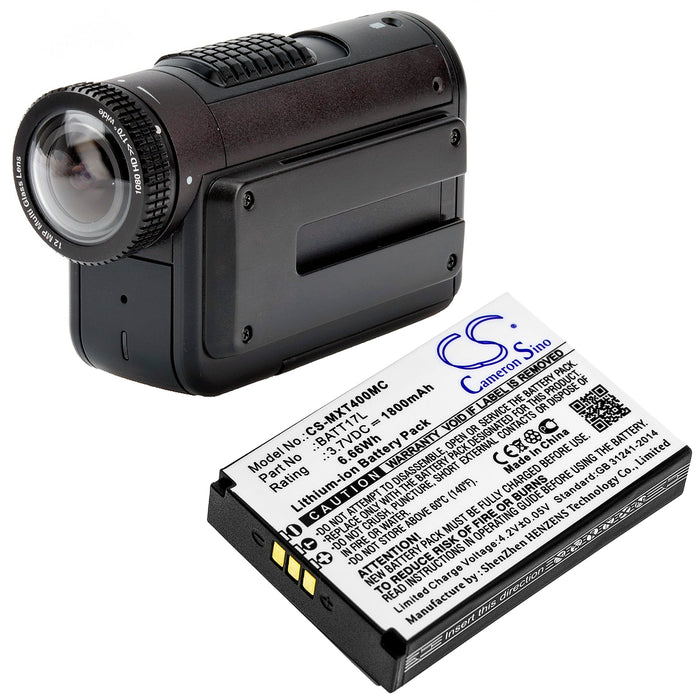 Midland XTC400 XTC450 Camera Replacement Battery-4