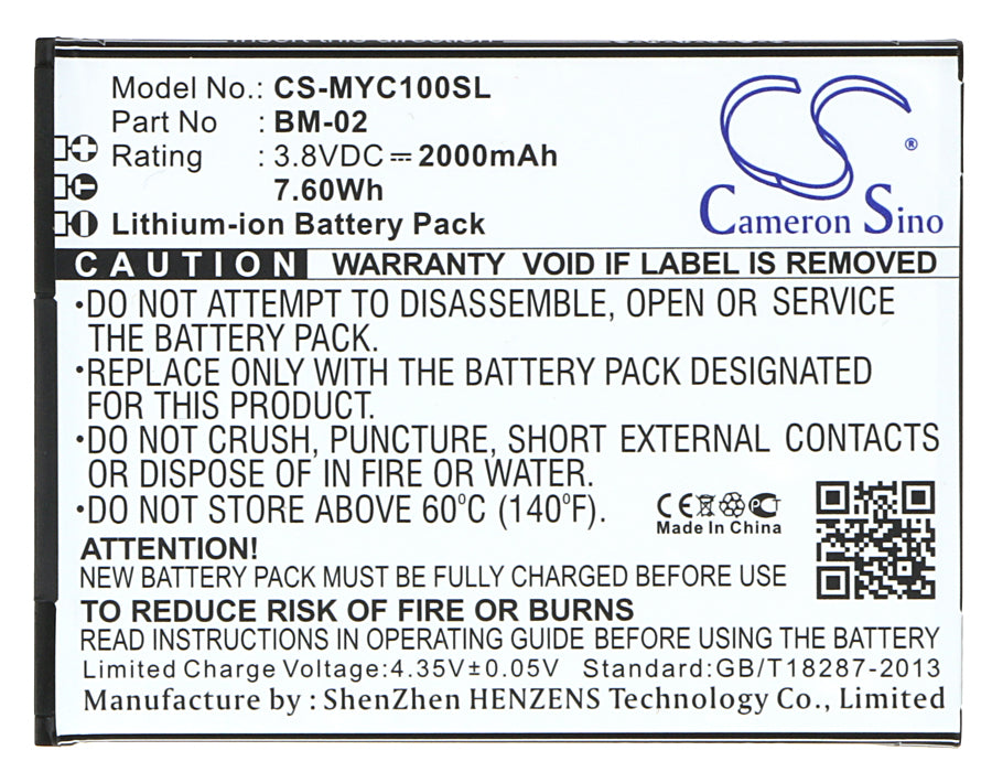 Myphone Cube Mobile Phone Replacement Battery-5