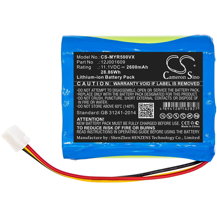 Moneual Everybot RS500 Everybot RS700 2600mAh Vacuum Replacement Battery-3