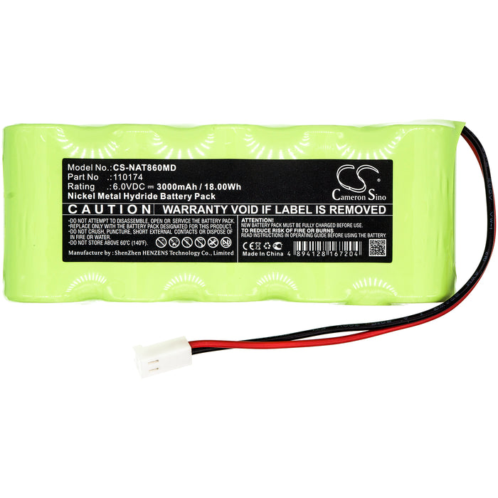 NONIN Pulsoximter 8600 Pulsoximter 8604 Pulsoximter 8700 Pulsoximter 8800 Medical Replacement Battery-3