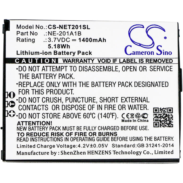 NEC NE-201A1A Terrain Mobile Phone Replacement Battery-3