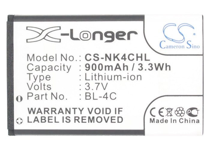 Rollei Compactline 83 900mAh Mobile Phone Replacement Battery-5