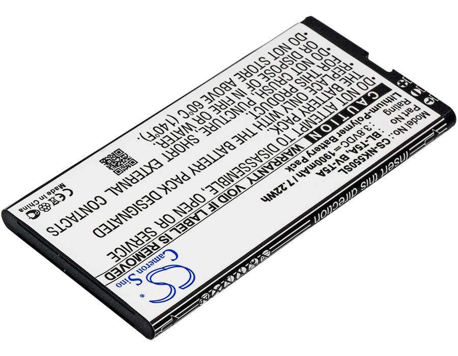Nokia Lumia 550 Lumia 730 Lumia 730 Dual SIM Lumia 735 Lumia 735 Dual SIM Lumia 738 RM-1038 RM-1040 RM-1127 S 1900mAh Mobile Phone Replacement Battery-2