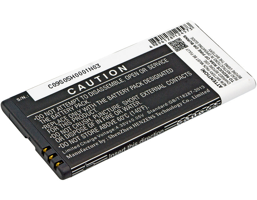 Microsoft Lumia 550 Lumia 730 Lumia 730 Dual SIM Lumia 735 Lumia 735 Dual SIM Lumia 738 RM-1038 RM-1040 RM-11 2200mAh Mobile Phone Replacement Battery-3