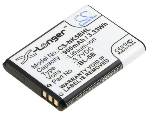 SVP CyberSnap-901 CyberSnap-LS Black Camera 900mAh Replacement Battery-main