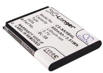 Ispan DDV-965 Black Mobile Phone 900mAh Replacement Battery-main